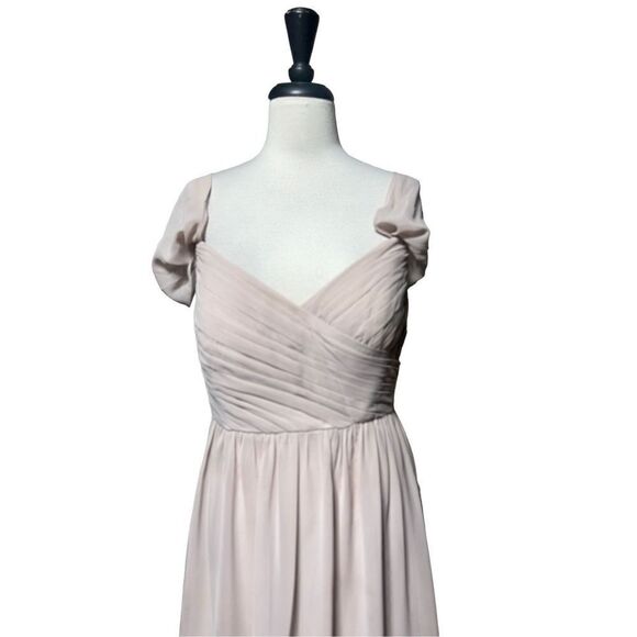 Revelry Mother of the Bride Bridesmaid Dress Blush Size 14 - Picture 2 of 5